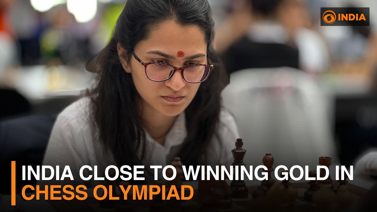 India close to winning Gold in Chess Olympiad and more | DD India Live