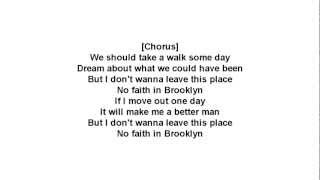 Hoodie Allen - No Faith In Brooklyn Official Lyrics (ft Jhameel, prod. by RJF) All-American Album