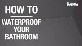 How To Waterproof Your Bathroom - Bunnings Warehouse [Step-by-Step Guide]