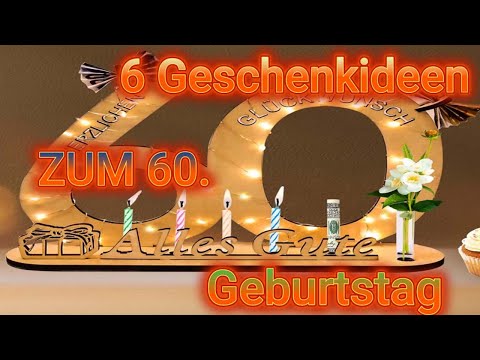 🎁🔴 Geschenke zum 60. Geburtstag – Persönlich, kreativ & unvergesslich! 🎉🎂