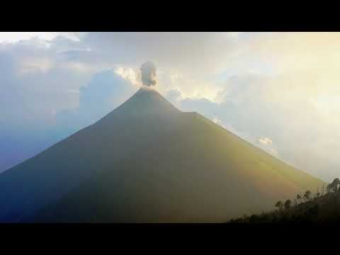 Volcan Fuego Sunset Blast