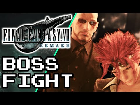 FINAL FANTASY 7 REMAKE - Reno and Rude Boss Fight (Japanese)