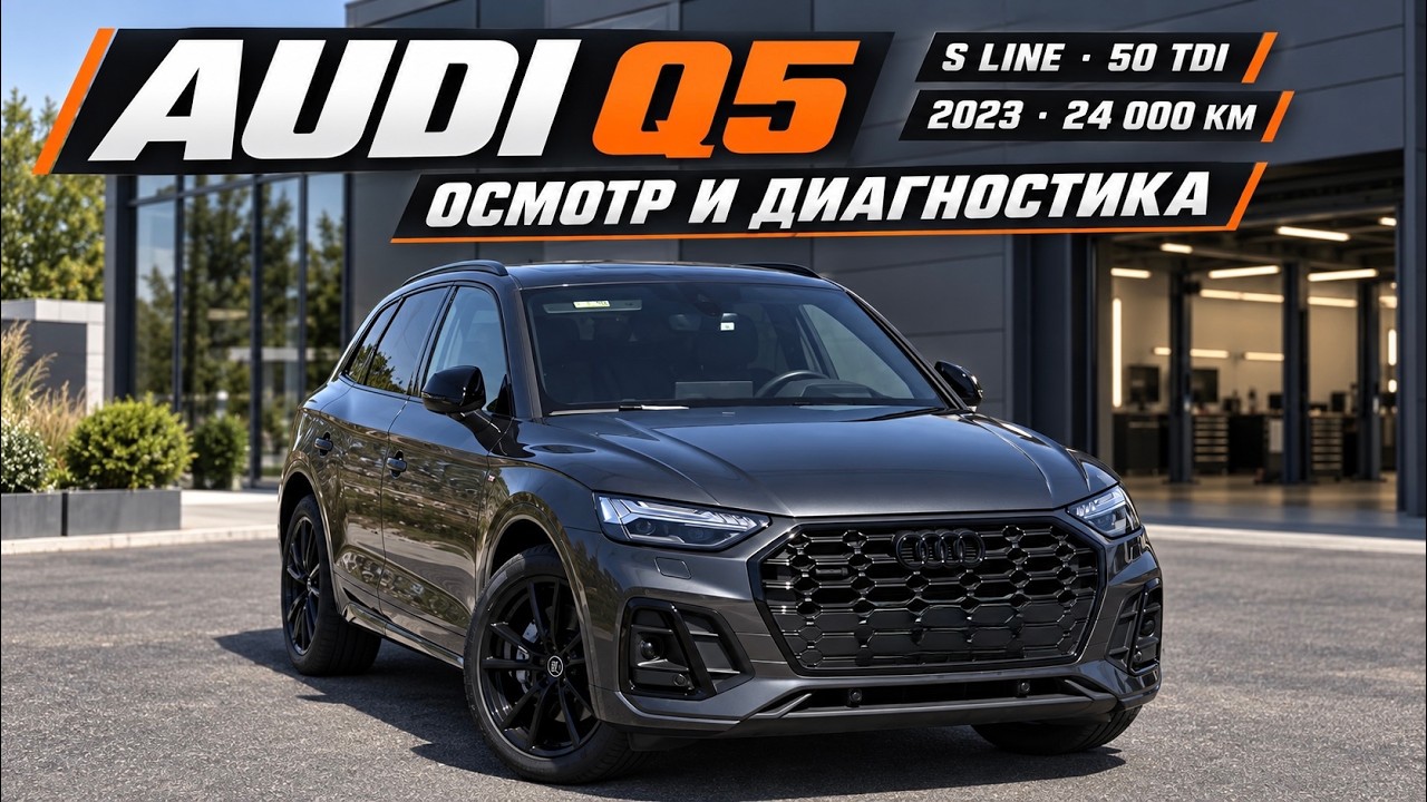 Audi Q5 50TDI 2023 с пробегом 24000 км за 47000 €