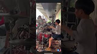 No Reason #sum41 #drummer #rayadd #drumcover #redribbon