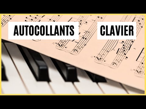 Autocollants piano : guide débutant 2024