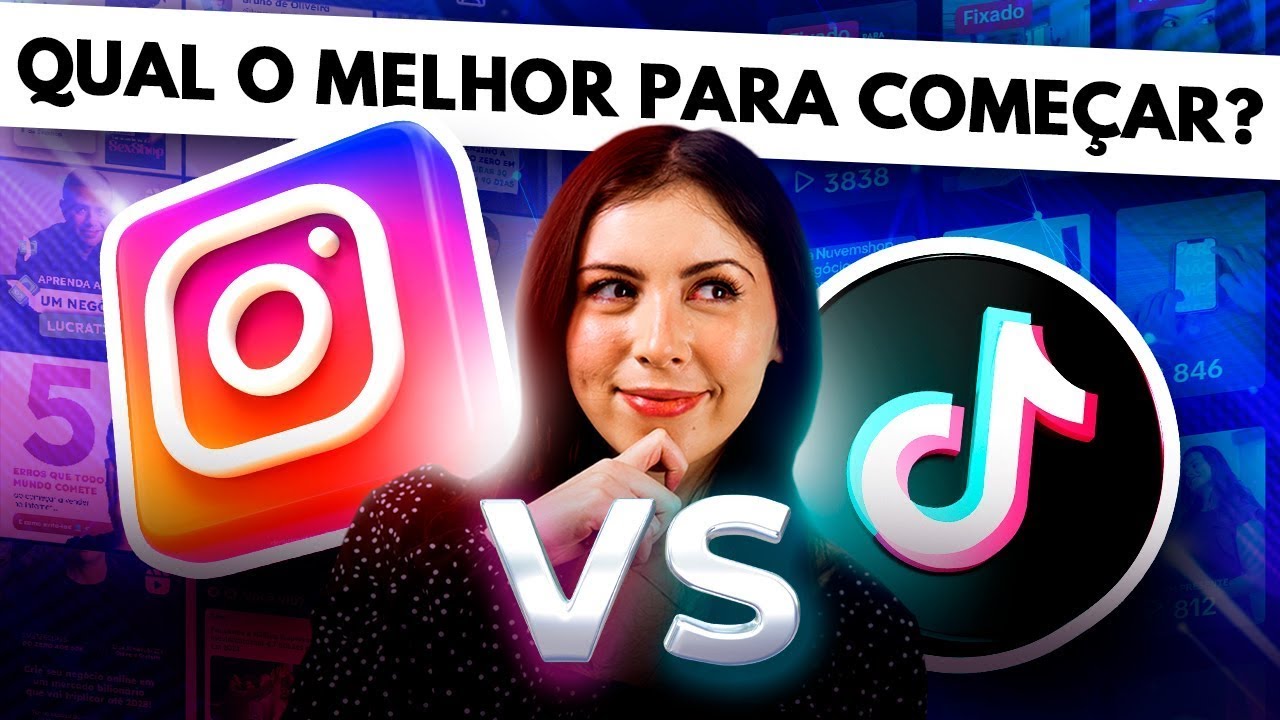 Instagram ou TikTok? Qual a melhor rede social para vender online?