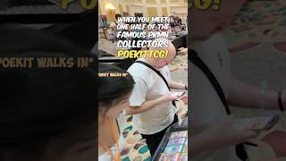 WHEN YOU MEET FAMOUS POKEMON COLLECTORS #pokemon #pokemoncards #vendorpov #pokemontradingcards