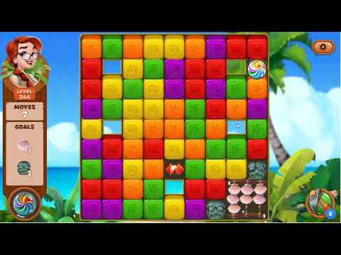 Lost Island Blast Adventure Level 244 - No Boosters