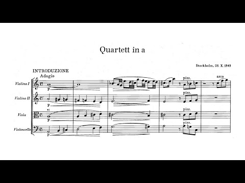 Franz Berwald – String Quartet No.2, in A minor