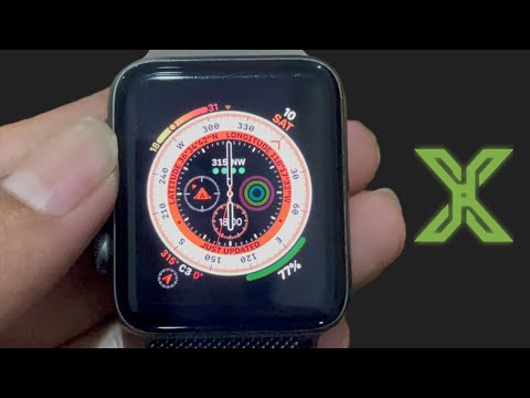 Apple Watch Ultra Face on Series 3 🤩