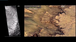 NASA Announces Discovery Of Flowing Water On Mars, Sept  28, 2015