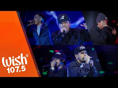 Gloc-9, Shanti Dope, Al James, Loonie and Ron Henley's Hip-hop Performance LIVE on Wish 107.5