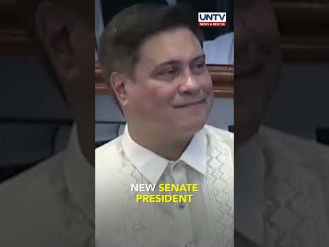 Sen. Escudero, bagong Senate President kapalit ng nagbitiw na si Sen. Zubiri