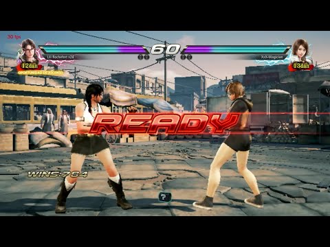 29 Julia chan BKW vs Asuka Kazama Tekken 7 ( Uchiha x24 ) Gameplay PC