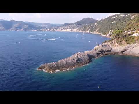 Dji mini 2 spot Punta Chiappa Camogli @djiitaliaofficial @liguria @djiglobal