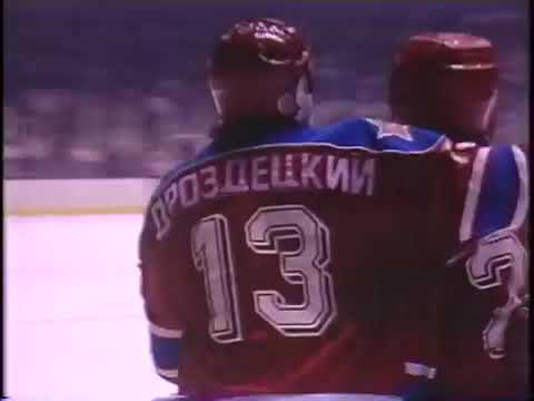 Los Angeles Kings USA- CSKA Moscow, USSR 2 5 Friendly hockey match Super Series1985
