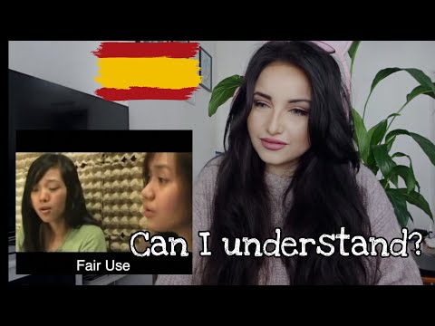 Spanish woman reacts to Maldita / Porque / Full chabacano version