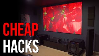 Cheap And Easy Home Theater Hacks