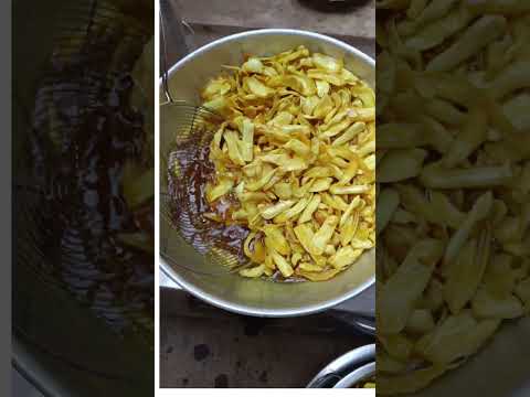 Jackfruit chips Chakka vattral #Home made snacks