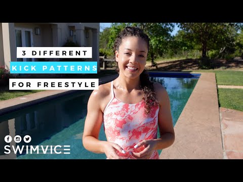 Three Different Kick Patterns For Freestyle | 2 Beat Kick, 4 Beat Kick, and 6 Beat Kick