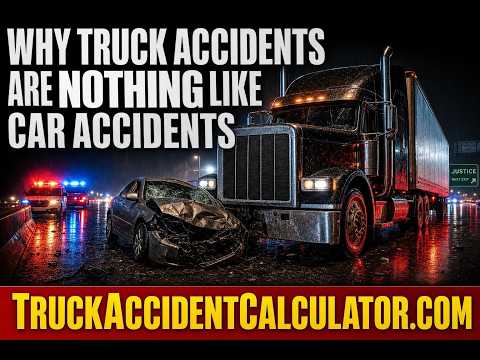 Why Truck Accidents Are NOTHING Like Car Accidents-What You Must Know