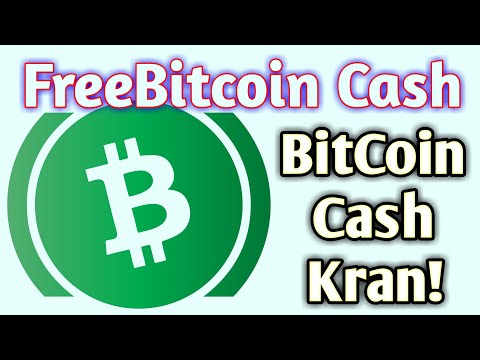 FreeBitcoin Cash / SARMOYASIZ BITCOIN CASH ISHLASH 💰😁 KRAN SAYT!