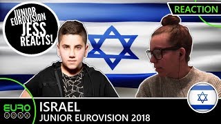 ISRAEL: Noam Dadon - 'Children Like These' (REACTION) | Junior Eurovision 2018