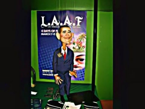 Master Puppeteer Scott Land and President Barack Obama Marionette