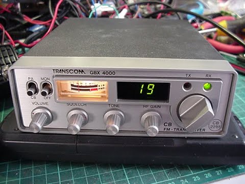 Transcom GBX4000 UK CB27/81 CB radio (mobile) - service & adjustment