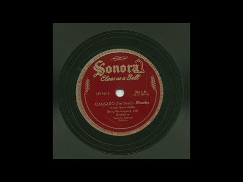 Enric Madriguera - Cansado - Sonora 1061-A