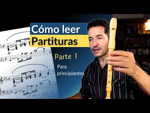 Cómo leer PARTITURAS para principiantes (FLAUTA DULCE) / (PARTE 1)