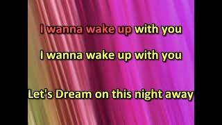 Enkh Erdene Wake Up With You (karaoke)(by request)