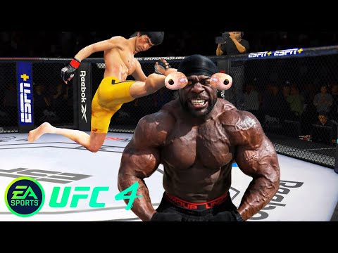 UFC4 Bruce Lee vs Big Man Kali Muscle EA Sports UFC 4 PS5