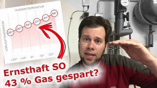 Heizkurve richtig einstellen: Heizungskennlinie optimieren - Gas sparen | Einfaches Tutorial
