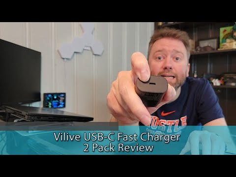 WALL CHARGERS FOR SAMSUNG TYPE C DEVICES - Vilive USB Type-C Fast Charger 2 Pack Review