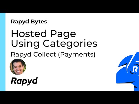 Rapyd Bytes: Hosted Checkout Page Using Categories