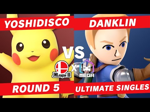 Yoshidisco (Diddy Kong, Pikachu) vs Danklin (Mii Swordfighter) - JMLeague3 Round 5
