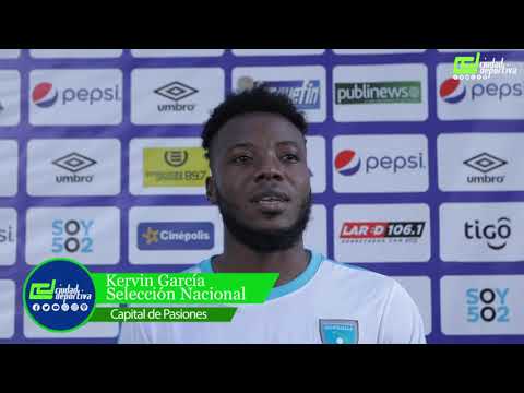 Declaraciones de Kervin García Seleccionado Nacional.