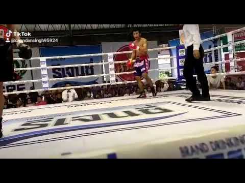 Sachin nautiyal first international bout in bangkok