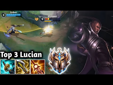 Wild Rift - Top 3 Lucian VS Ezreal Duo Lane Gameplay