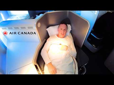 I Try Air Canada Business Class - I Was Shocked!