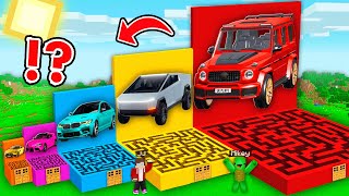 Download lagu JJ and Mikey FOUND ALL SIZE SECRET MAZE with NEW CAR in Minecraft ! mp3