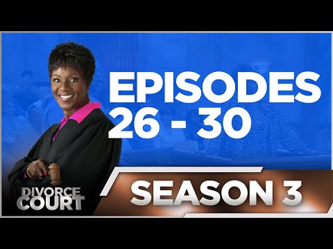 Episodes 26 - 30 - Divorce Court OG - Season 3 - LIVE