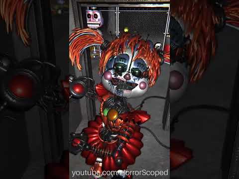 Taking off Scrap Baby's Face in FNAF The Glitched Attraction