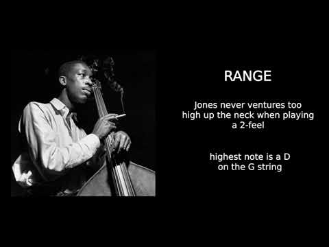 Learn From The Masters #1 - The 2-Feel - Sam Jones Transcription