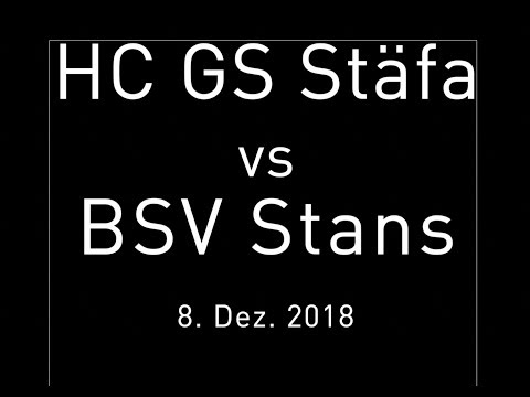 HC GS Stäfa vs BSV Stans | 8.  Dez.  2018