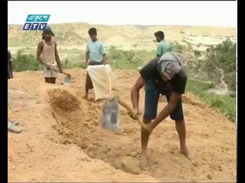 পাহাড় কেটে গাছ উজাড় করছে রোহিঙ্গারা