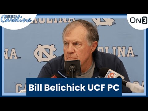 UNC Bill Belichick UCF Postgame Press Conference