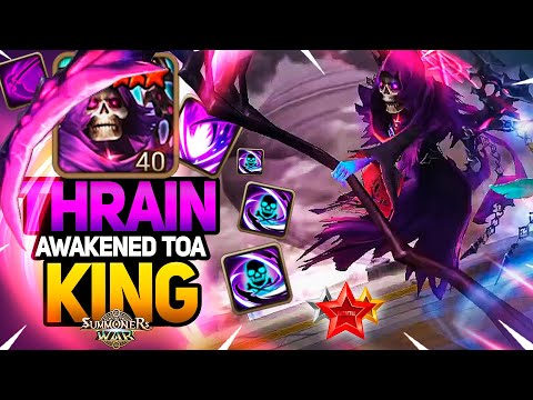 2A TOA KING THRAIN with INFINITE DOTS - Summoners War
