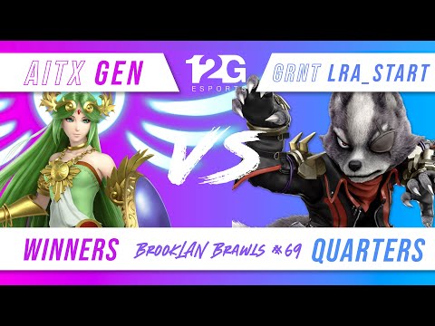 BrookLAN Brawls 69 - AITX | Gen (Palutena) v. GRNT | LRA_START (Wolf) - Winners Quarters